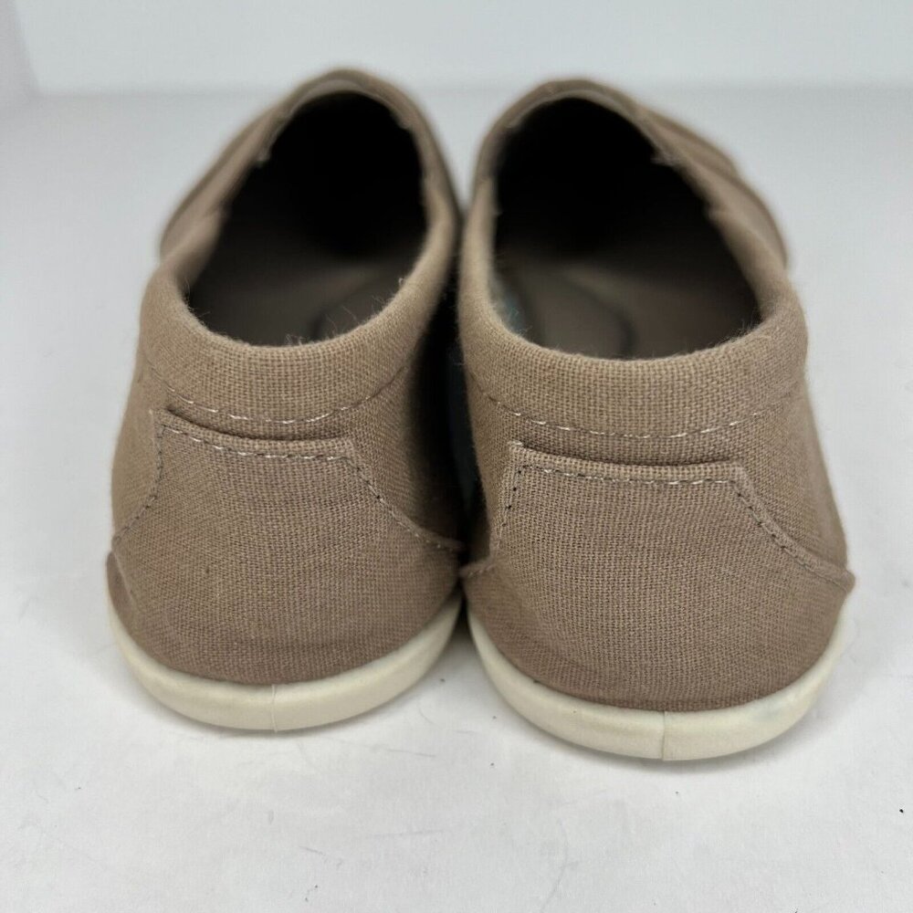 Faded Glory Womens Tan Basic Aline Casual Lightweight Flats Size 9 Slip-On Shoes - Picture 5 of 9